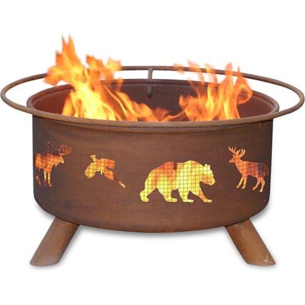 Patina Products Patina Products F106 Wildlife Fire Pit F106 - main